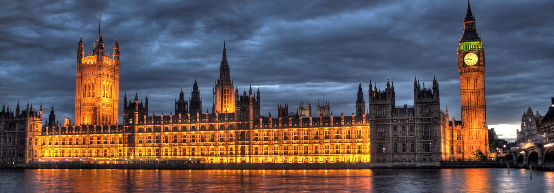 Houses of Parliament at night